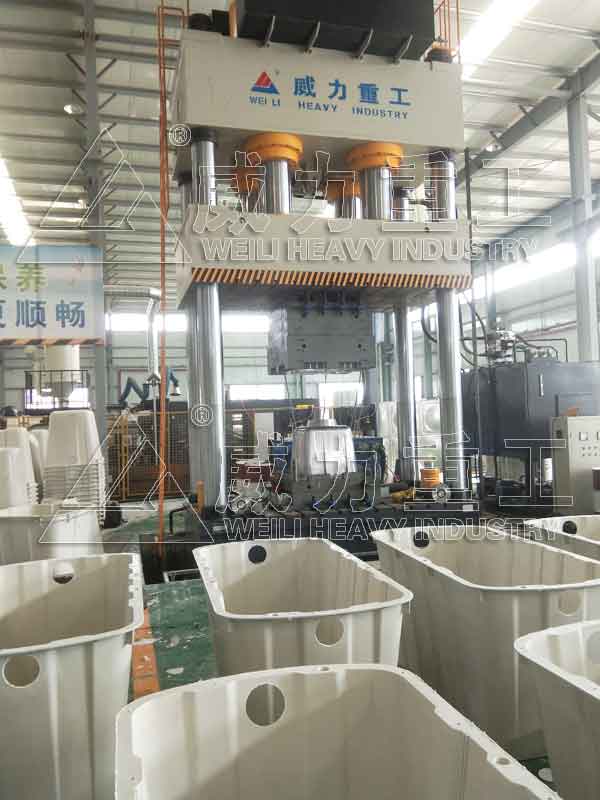 玻璃鋼凈水槽模壓成型液壓機(jī)